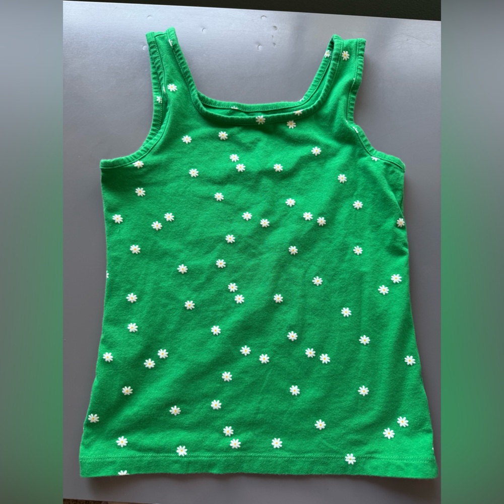 Green Floral Kids Bodysuit